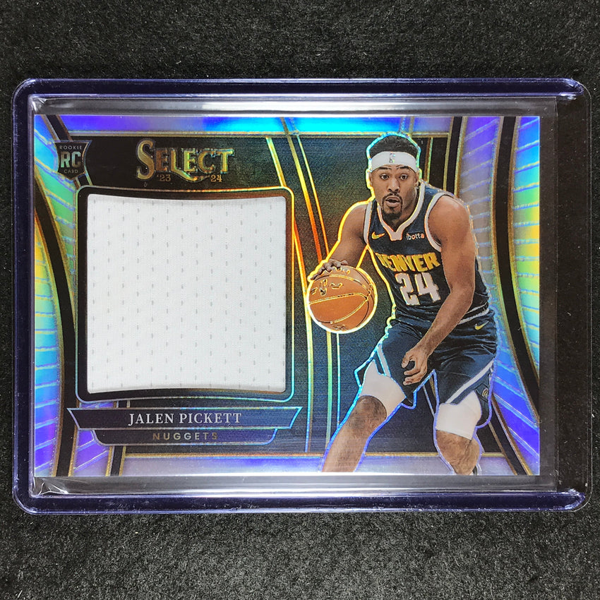 2023-24 Select JALEN PICKETT Rookie Jumbo Swatches Jersey Relic #PK