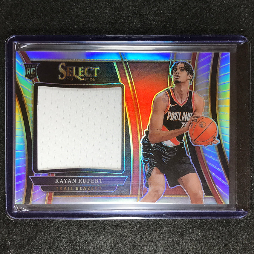 2023-24 Select RAYAN RUPERT Rookie Jumbo Swatches Jersey Relic #RR (A)