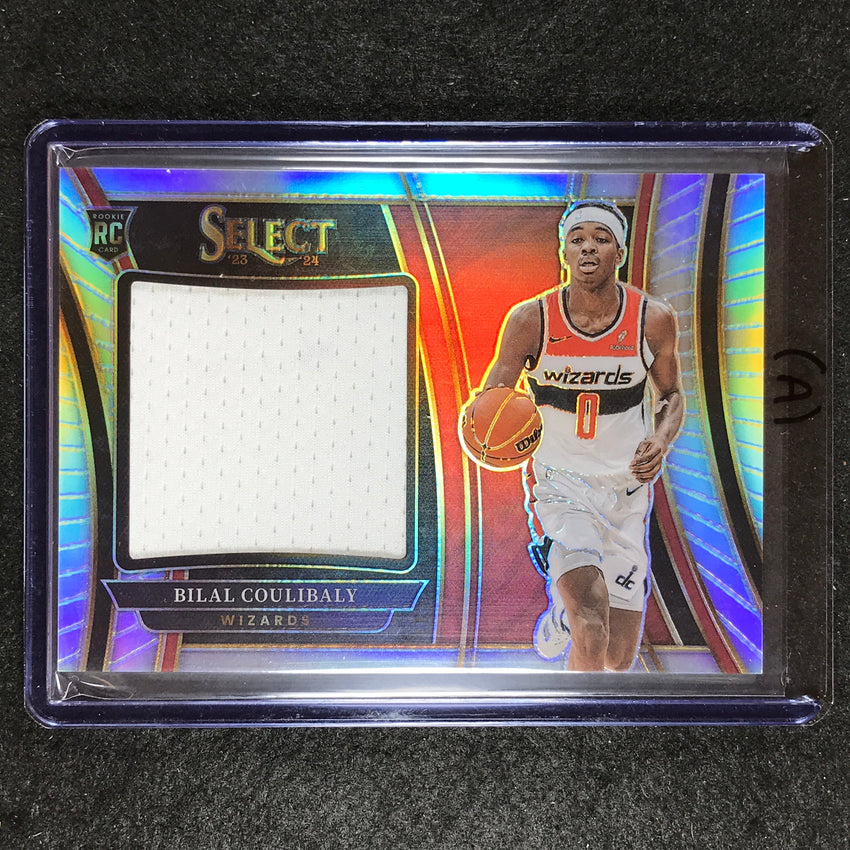2023-24 Select BILAL COULIBALY Rookie Jumbo Swatches Jersey Relic No. BC (A)