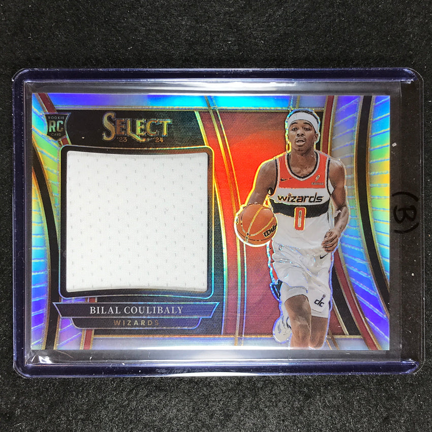 2023-24 Select BILAL COULIBALY Rookie Jumbo Swatches Jersey Relic No. BC (B)
