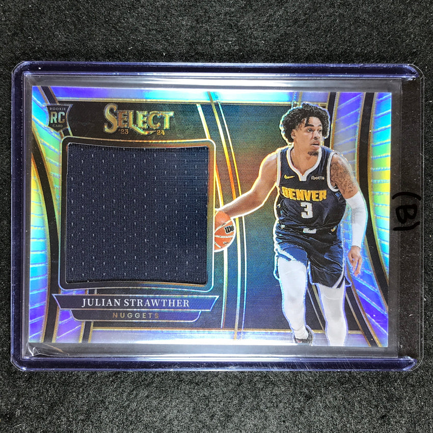 2023-24 Select JULIAN STRAWTHER Rookie Jumbo Swatches Jersey Relic #SR (B)