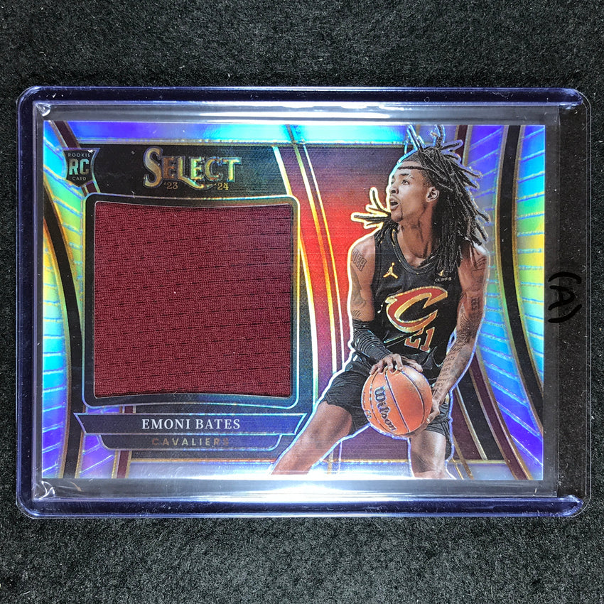 2023-24 Select EMONI BATES Rookie Jumbo Swatches Jersey Relic No. EB (A)