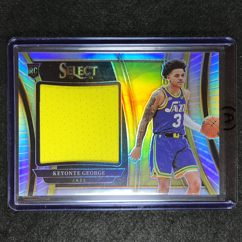 2023-24 Select KEYONTE GEORGE Rookie Jumbo Swatches Jersey Relic No. KE (A)