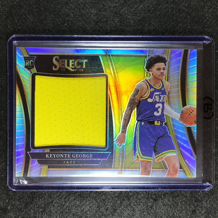 2023-24 Select KEYONTE GEORGE Rookie Jumbo Swatches Jersey Relic No. KE (B)