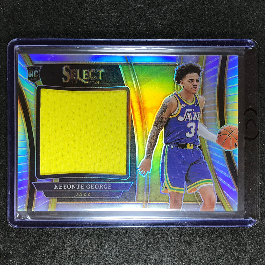 2023-24 Select KEYONTE GEORGE Rookie Jumbo Swatches Jersey Relic No. KE (C)