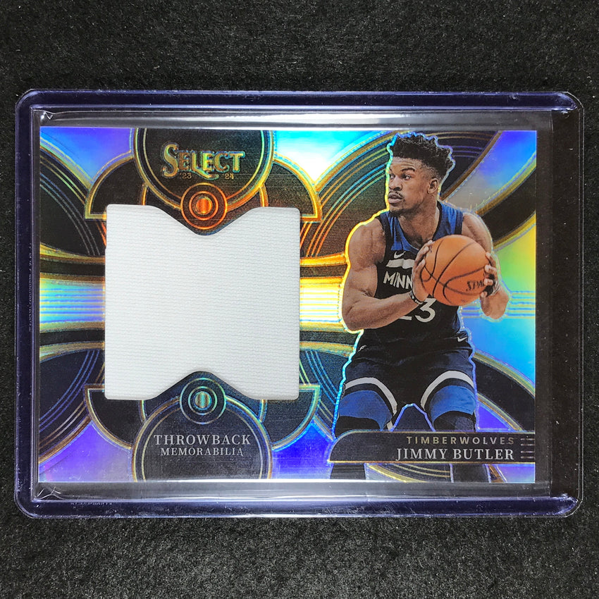 2023-24 Select JIMMY BUTLER Throwback Memorabilia Jersey Relic No. JB