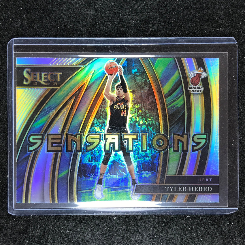 2023-24 Select TYLER HERRO Sensations Silver No. 10