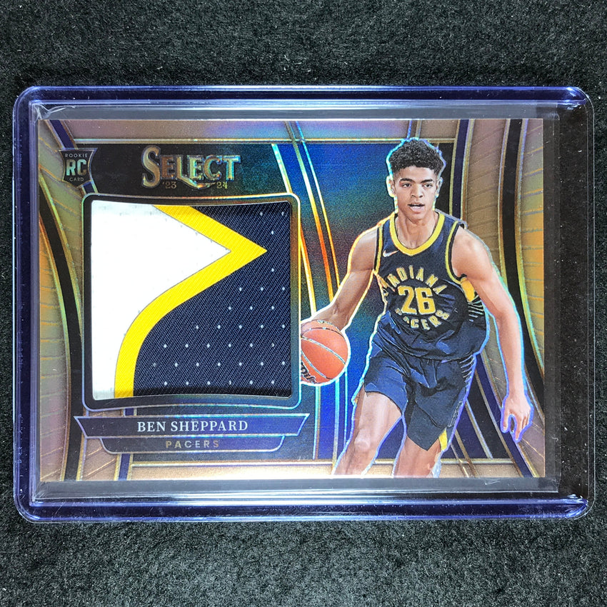 2023-24 Select BEN SHEPPARD Rookie Jumbo Swatches Patch Relic Copper 16/49