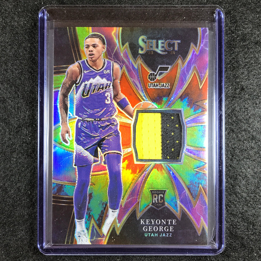 2023-24 Select KEYONTE GEORGE Sparks Rookie Patch Relic Tie-Dye 23/25