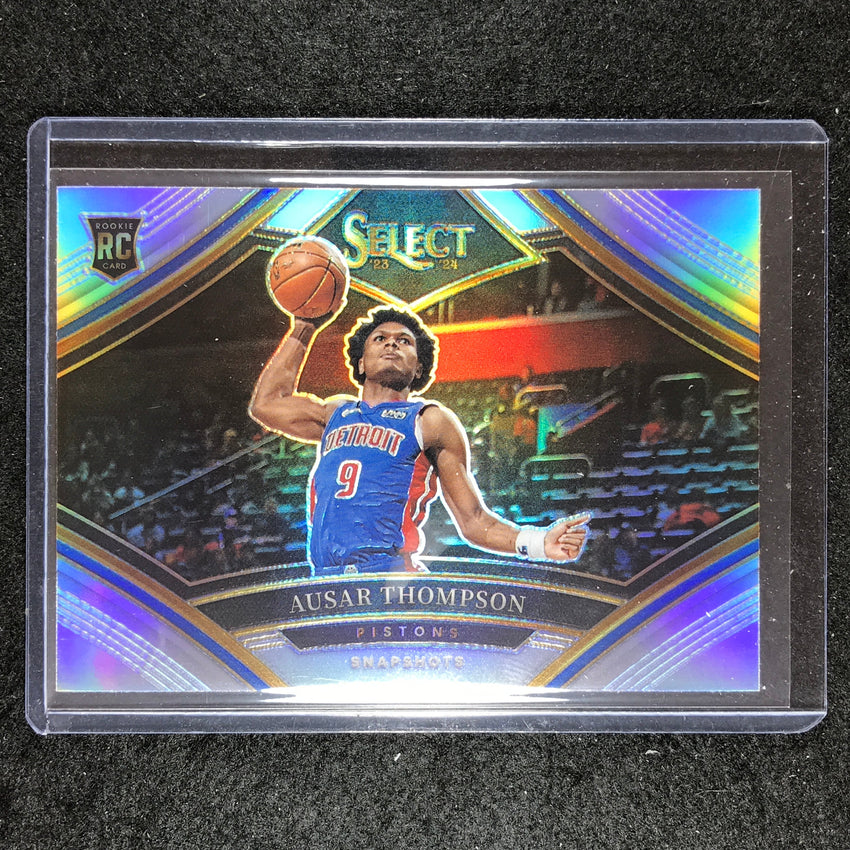2023-24 Select AUSAR THOMPSON Snapshots Rookie Silver No. 19