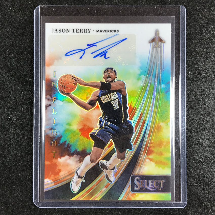 2023-24 Select JASON TERRY In Flight Auto Tie-Dye 16/25