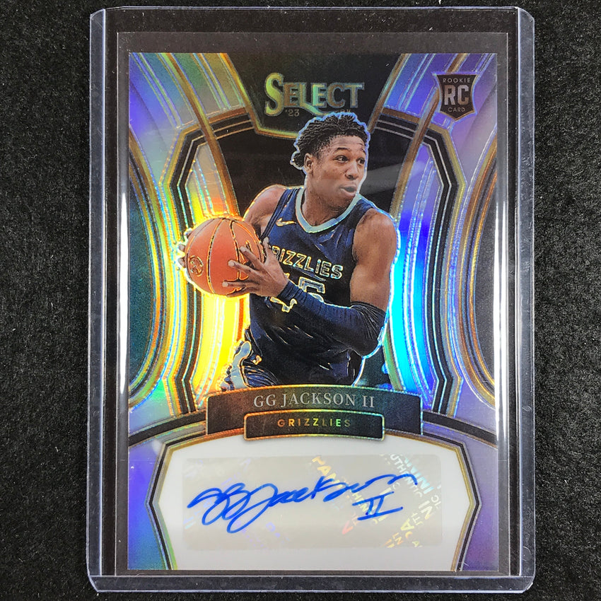 2023-24 Select GG JACKSON II Rookie Signatures Auto Base 58/125