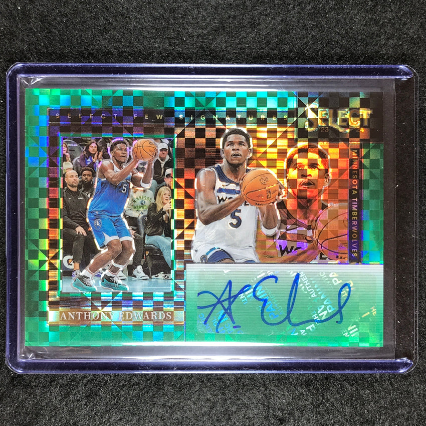 2023-24 Select ANTHONY EDWARDS Select Few Auto Green 1/5