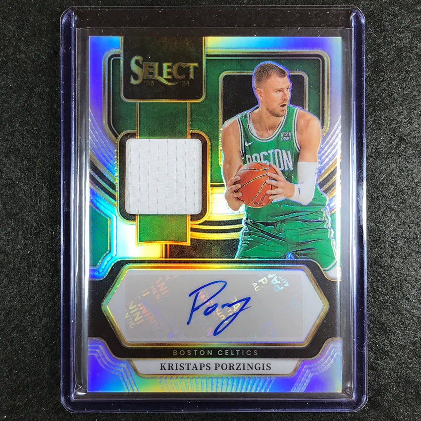 2023-24 Select KRISTAPS PORZINGIS Autographed Memorabilia Jersey Auto 88/125