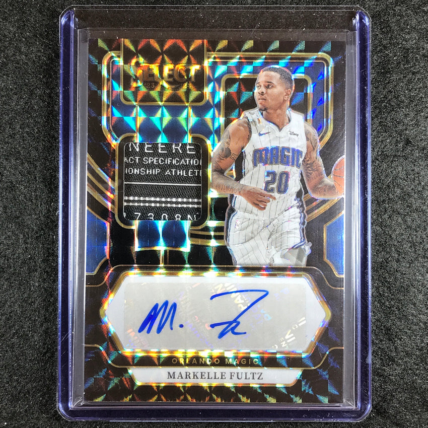 2023-24 Select MARKELLE FULTZ Autographed Memorabilia Patch Auto Black 1/1