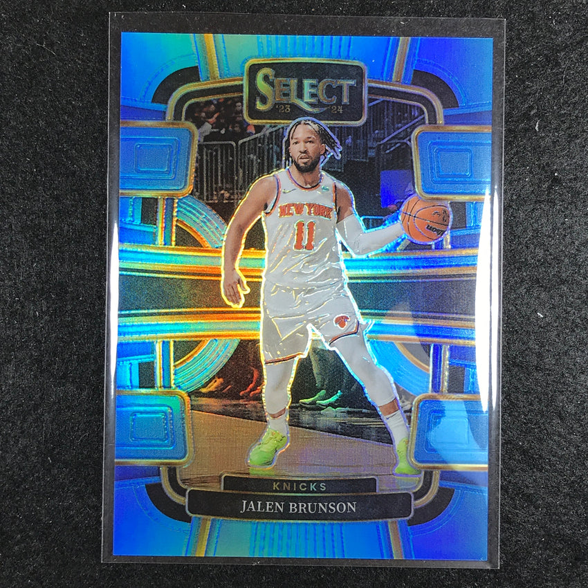 2023-24 Select JALEN BRUNSON Concourse Light Blue 192/299 No. 7