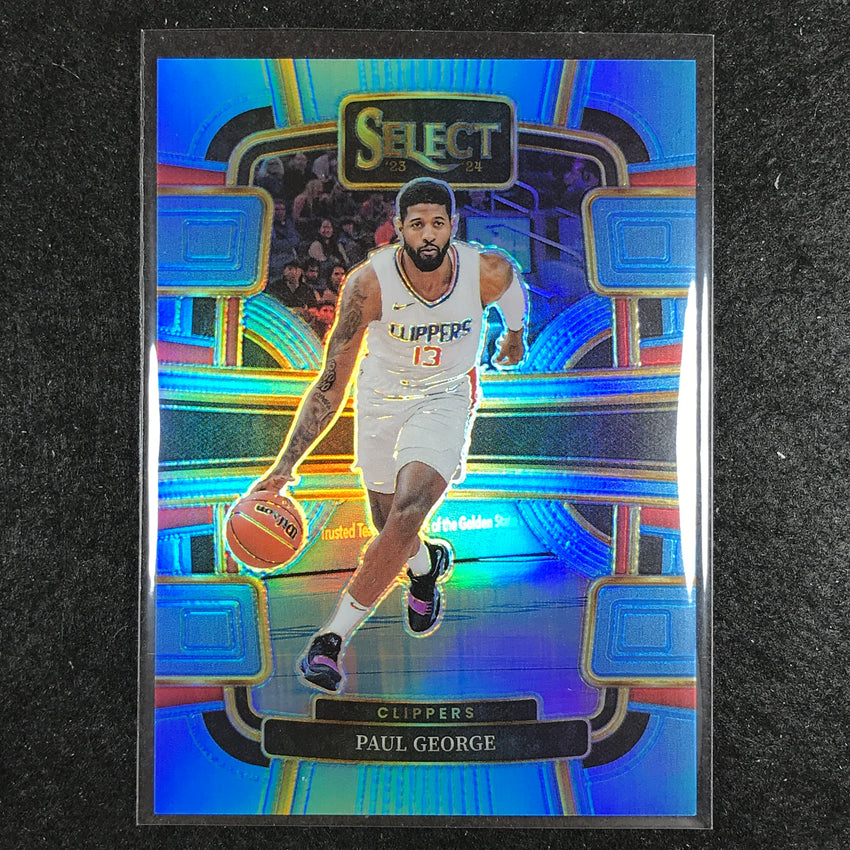 2023-24 Select PAUL GEORGE Concourse Light Blue 266/299 #14