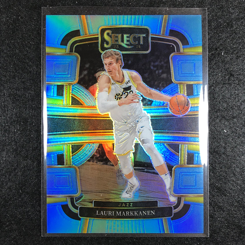 2023-24 Select LAURI MARKKANEN Concourse Light Blue 73/299 No. 19