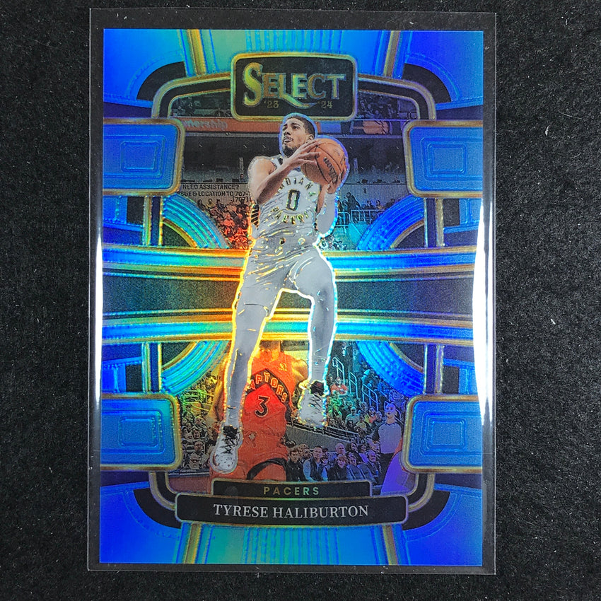 2023-24 Select TYRESE HALIBURTON Concourse Light Blue 157/299 No. 29