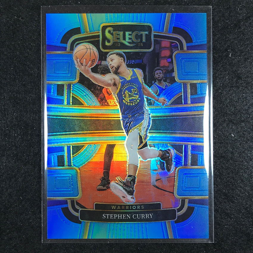 2023-24 Select STEPHEN CURRY Concourse Light Blue 242/299 No. 56