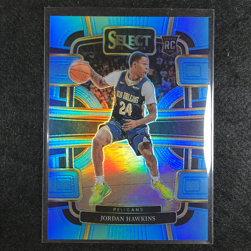 2023-24 Select JORDAN HAWKINS Concourse Rookie Light Blue 56/299 No. 72