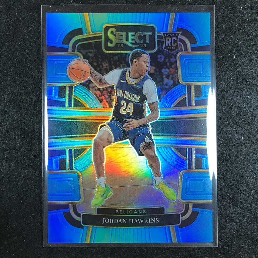 2023-24 Select JORDAN HAWKINS Concourse Rookie Light Blue 242/299 No. 72