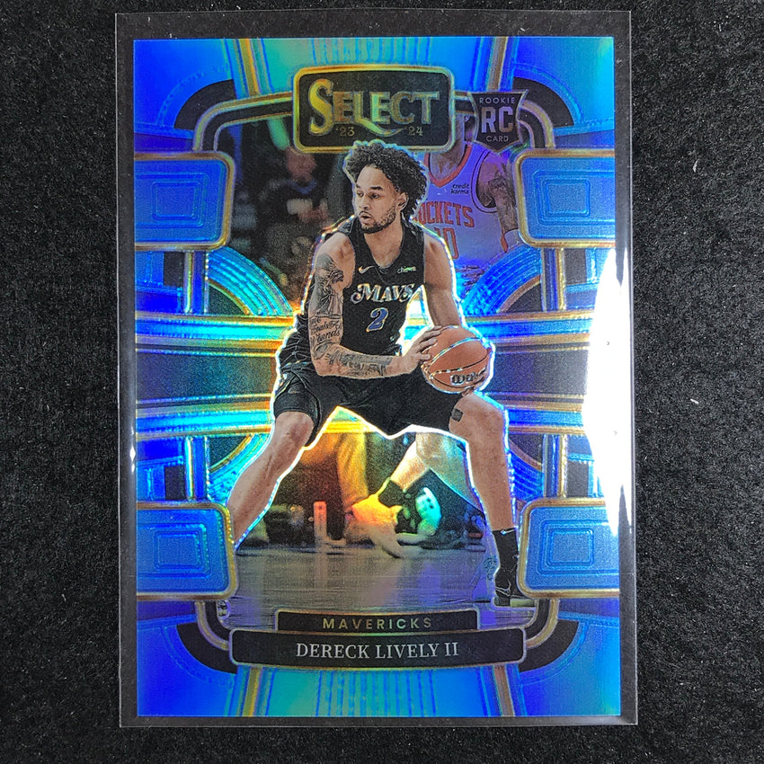 2023-24 Select DERECK LIVELY II Concourse Rookie Light Blue 88/299 No. 76