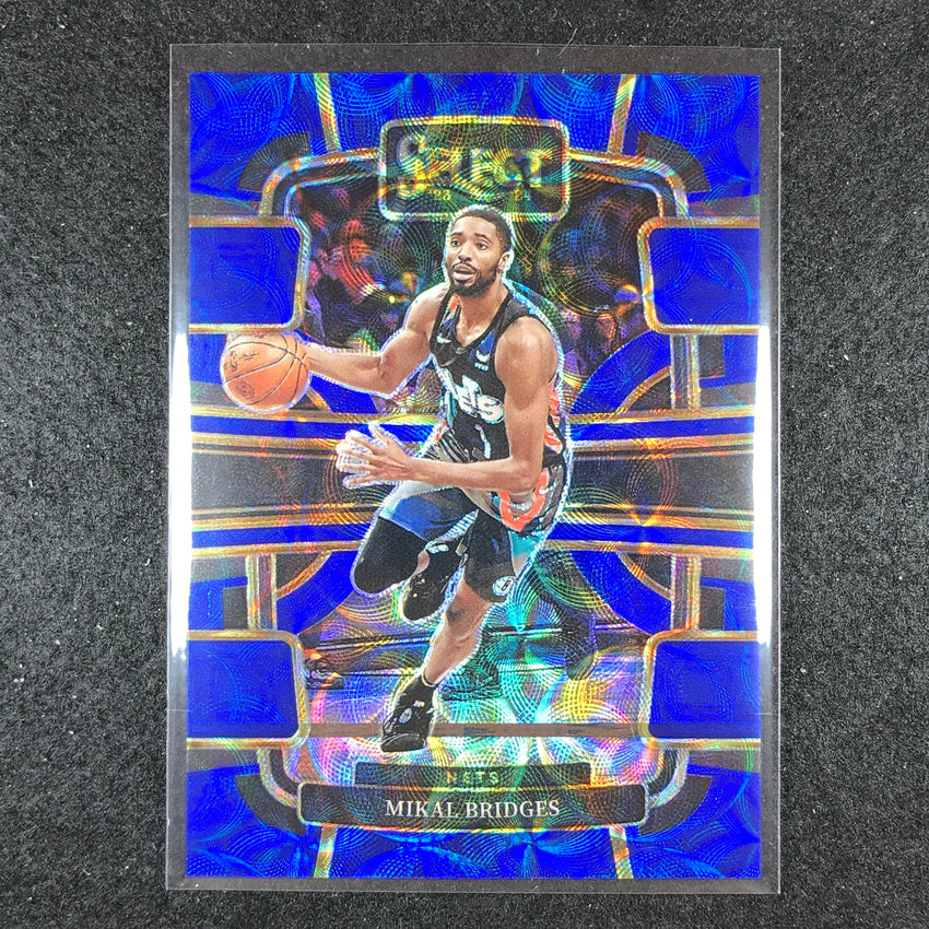 2023-24 Select MIKAL BRIDGES Concourse Blue Scope 21/249 No. 34