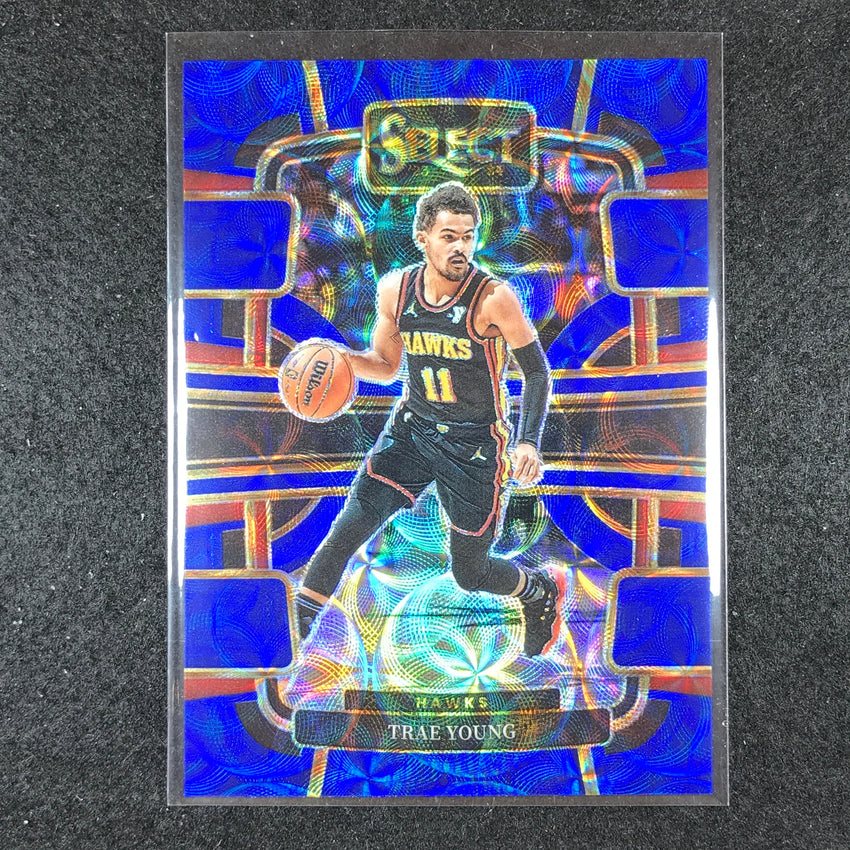 2023-24 Select TRAE YOUNG Concourse Blue Scope 54/249 #43