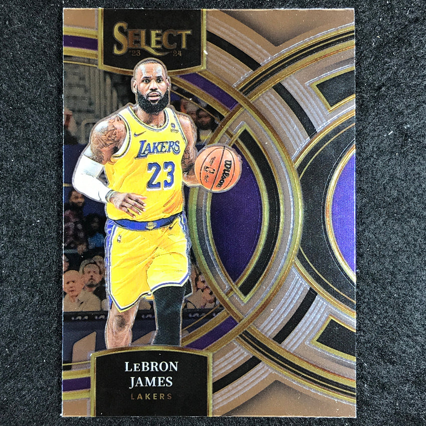 2023-24 Select LEBRON JAMES Premier Level Base No. 135