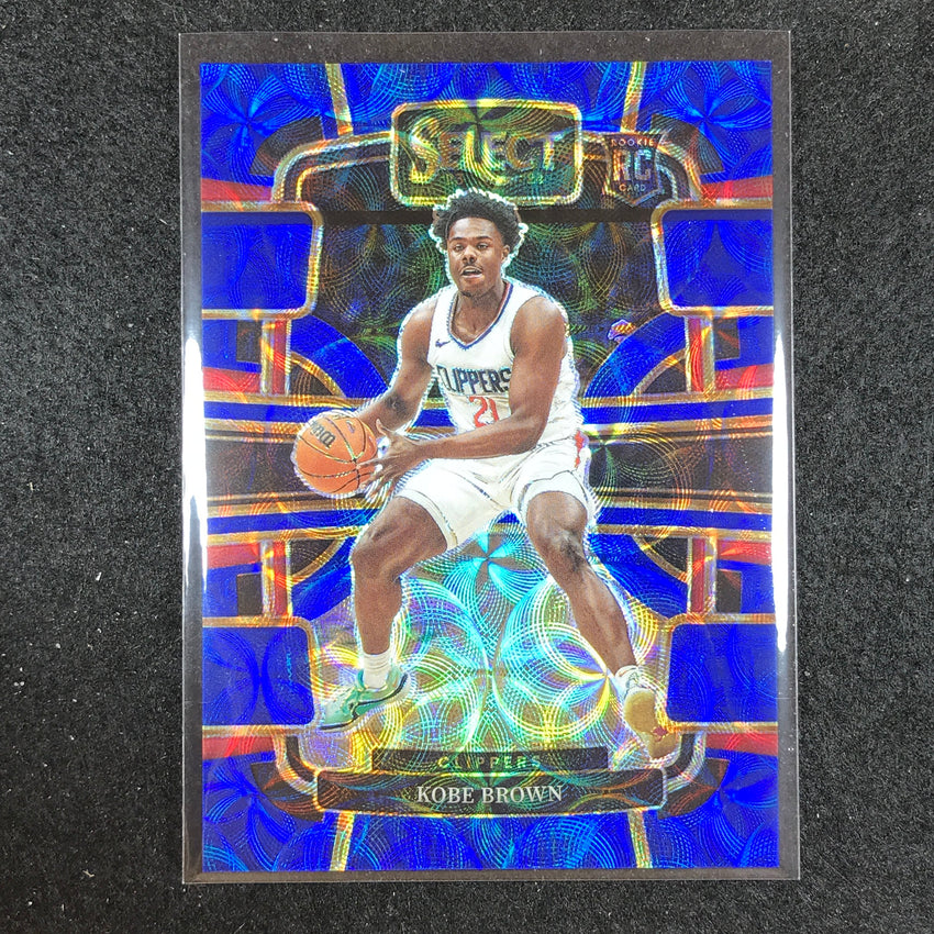 2023-24 Select KOBE BROWN Concourse Rookie Blue Scope 28/249 No. 79