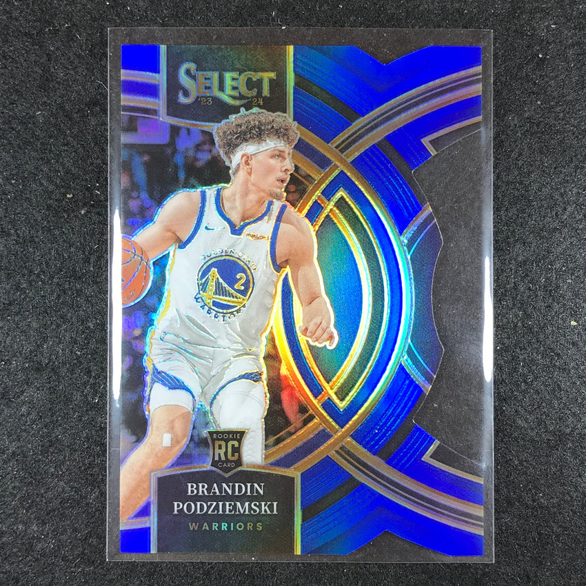 2023-24 Select BRANDIN PODZIEMSKI Premier Level Rookie Blue Die-Cut 229/249 No. 104