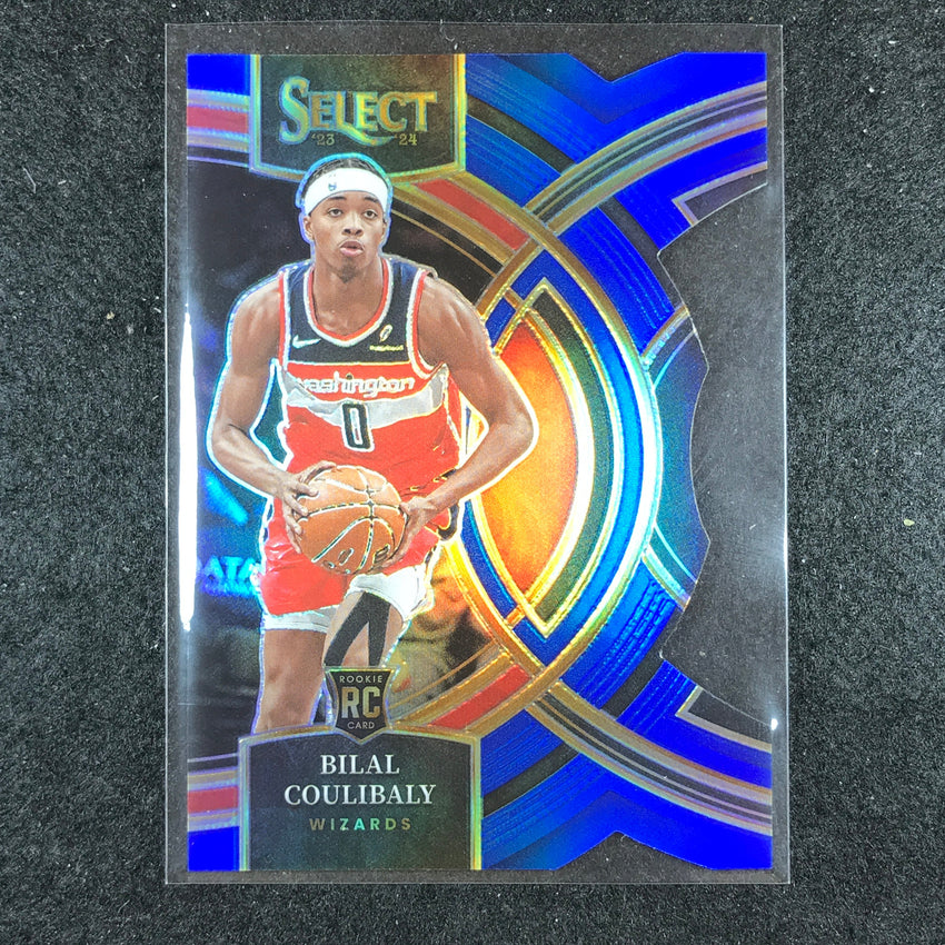 2023-24 Select BILAL COULIBALY Premier Level Rookie Blue Die-Cut 90/249 No. 131
