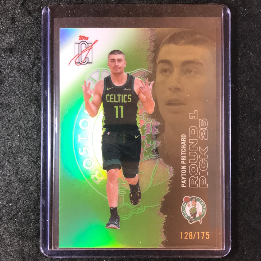 2025-26 Topps Signature Class PAYTON PRITCHARD Chrome Lime 128/175 #42