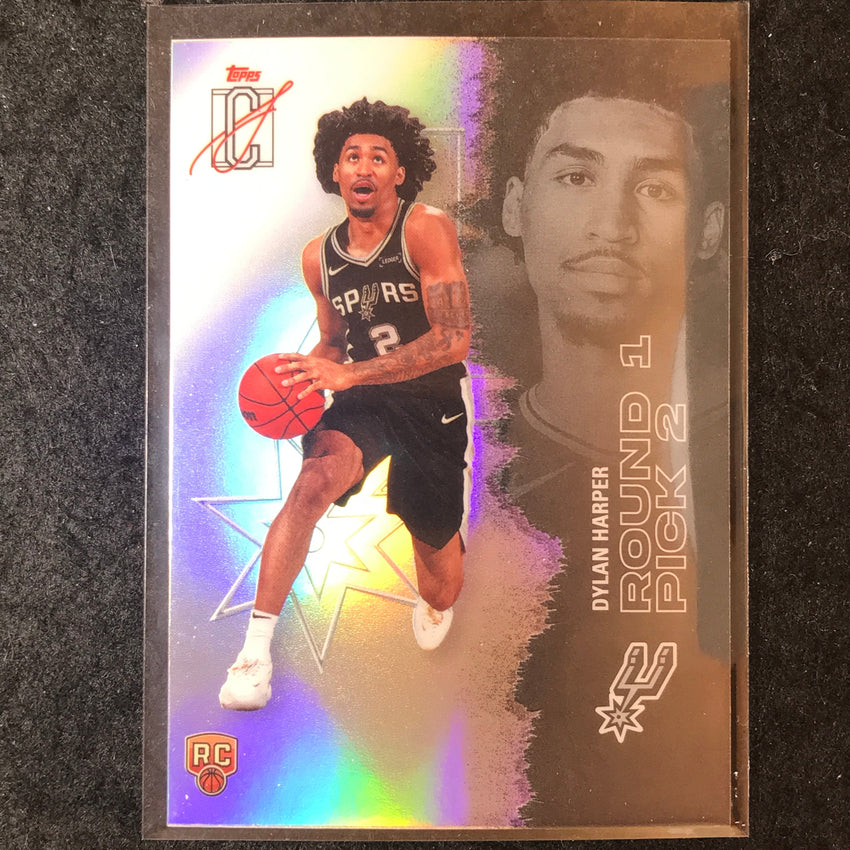 2025-26 Topps Signature Class DYLAN HARPER Rookie Chrome Refractor Base #102