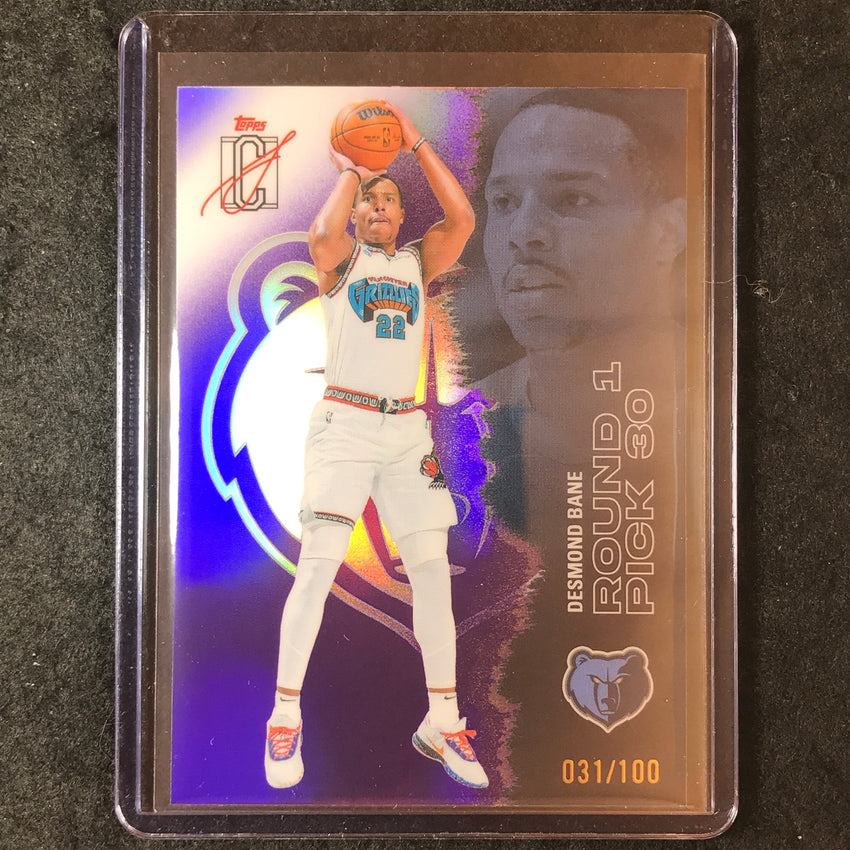 2025-26 Topps Signature Class DESMOND BANE Chrome Purple 31/100 #80