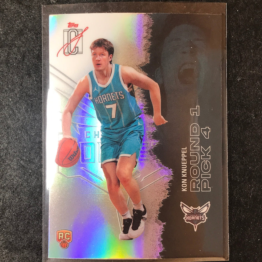 2025-26 Topps Signature Class KON KNUEPPEL Rookie Chrome Refractor Base #103