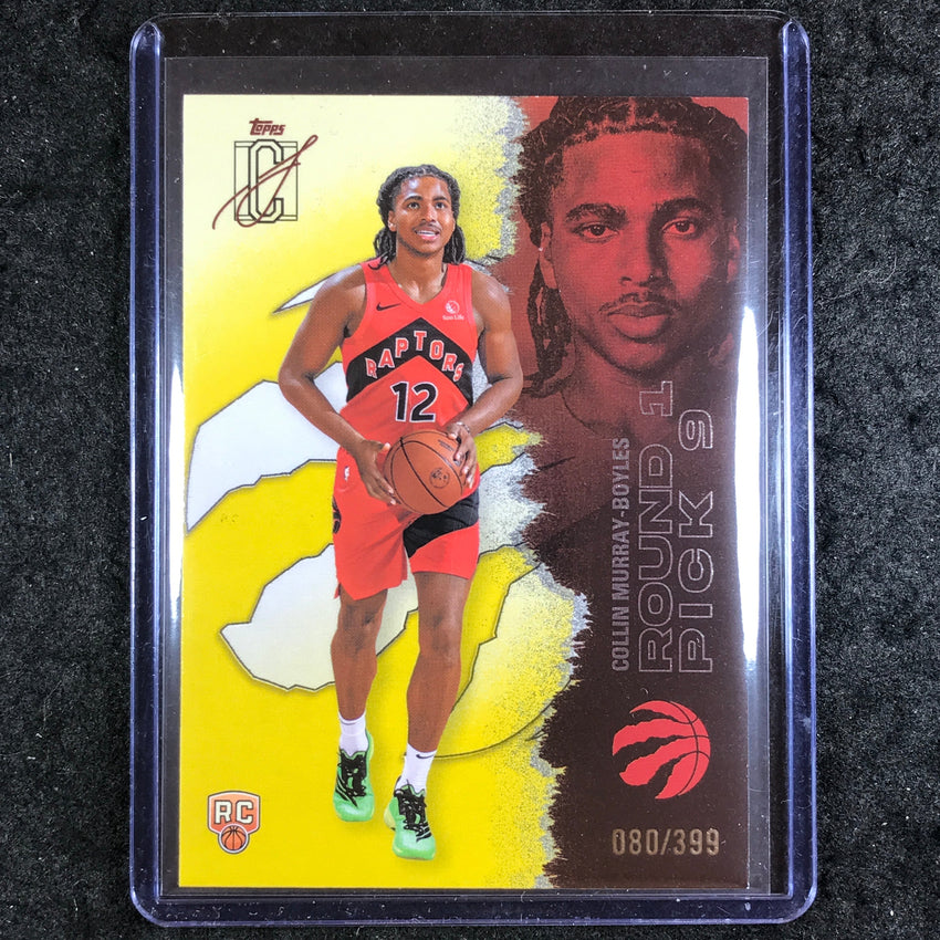 2025-26 Topps Signature Class COLLIN MURRAY BOYLES Rookie Yellow 80/399 #106