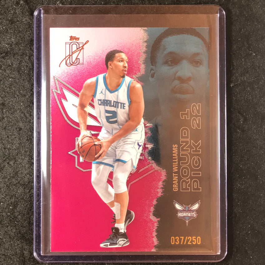 2025-26 Topps Signature Class GRANT WILLIAMS Magenta 37/250 #39