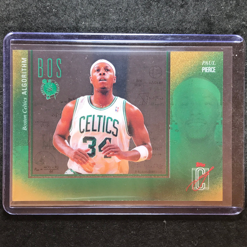2025-26 Topps Signature Class PAUL PIERCE Algorithm #3