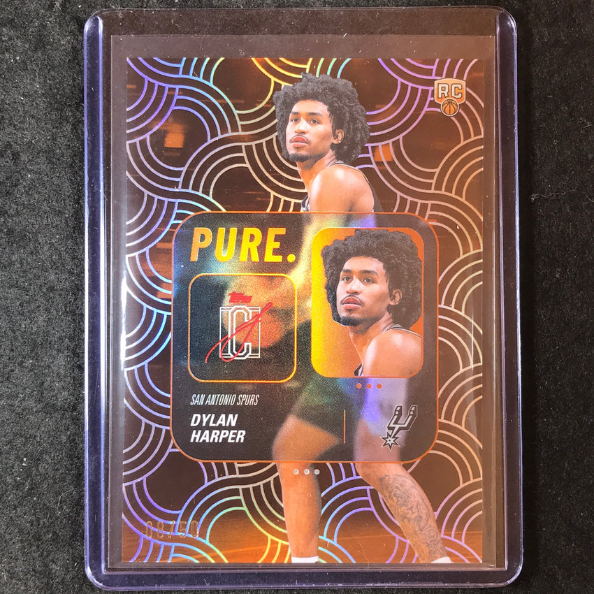 2025-26 Topps Signature Class DYLAN HARPER Rookie Pure Orange 8/50