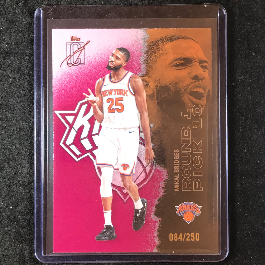 2025-26 Topps Signature Class MIKAL BRIDGES Magenta 84/250 #84