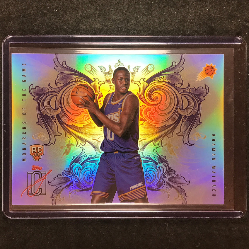 2025-26 Topps Signature Class KHAMAN MALUACH Rookie Monarchs SP #22