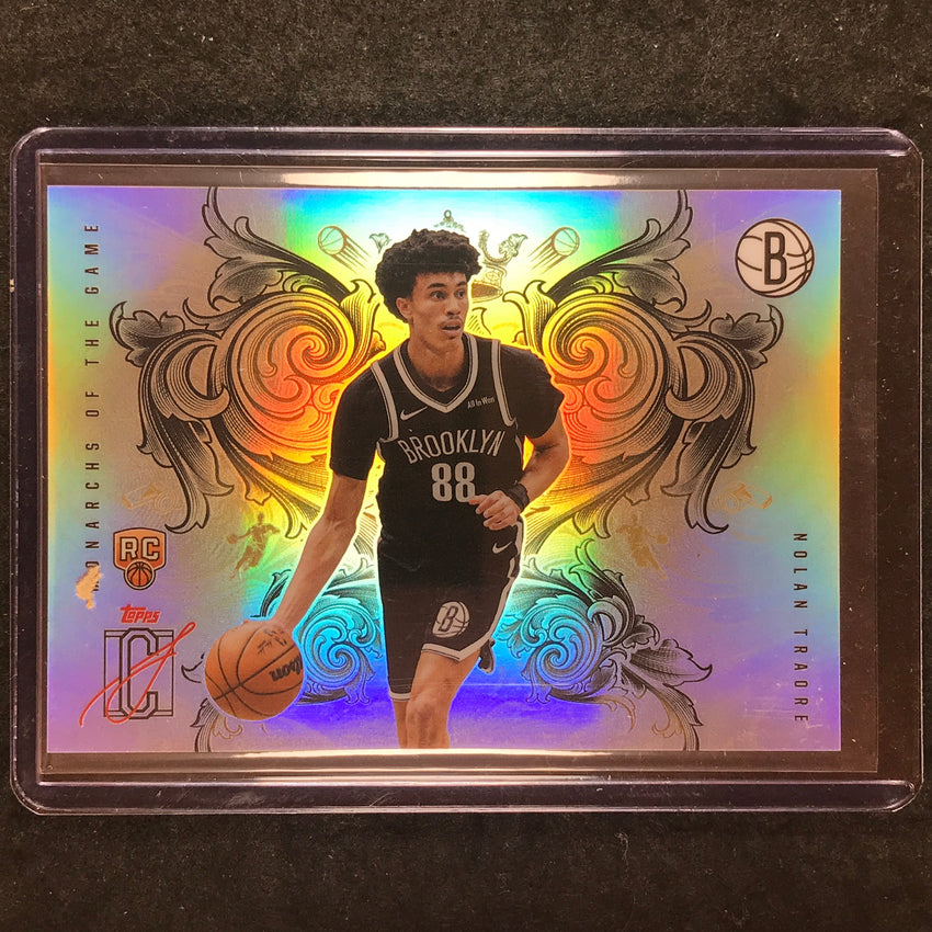 2025-26 Topps Signature Class NOLAN TRAORE Rookie Monarchs SP #30