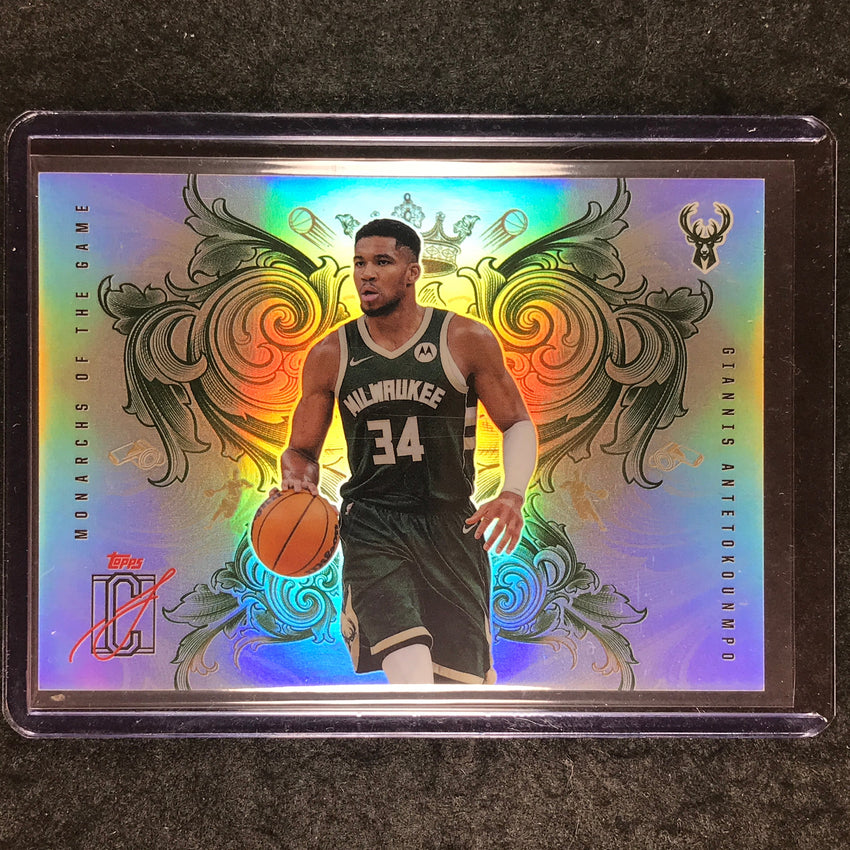 2025-26 Topps Signature Class GIANNIS ANTETOKOUNMPO Monarchs SP #4