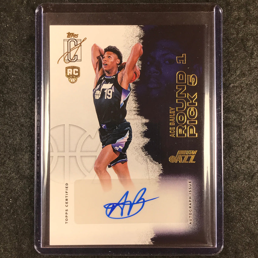 2025-26 Topps Signature Class ACE BAILEY Rookie Class Auto #AB (A)