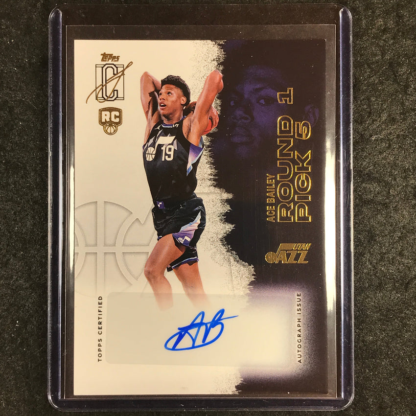2025-26 Topps Signature Class ACE BAILEY Rookie Class Auto #AB (B)