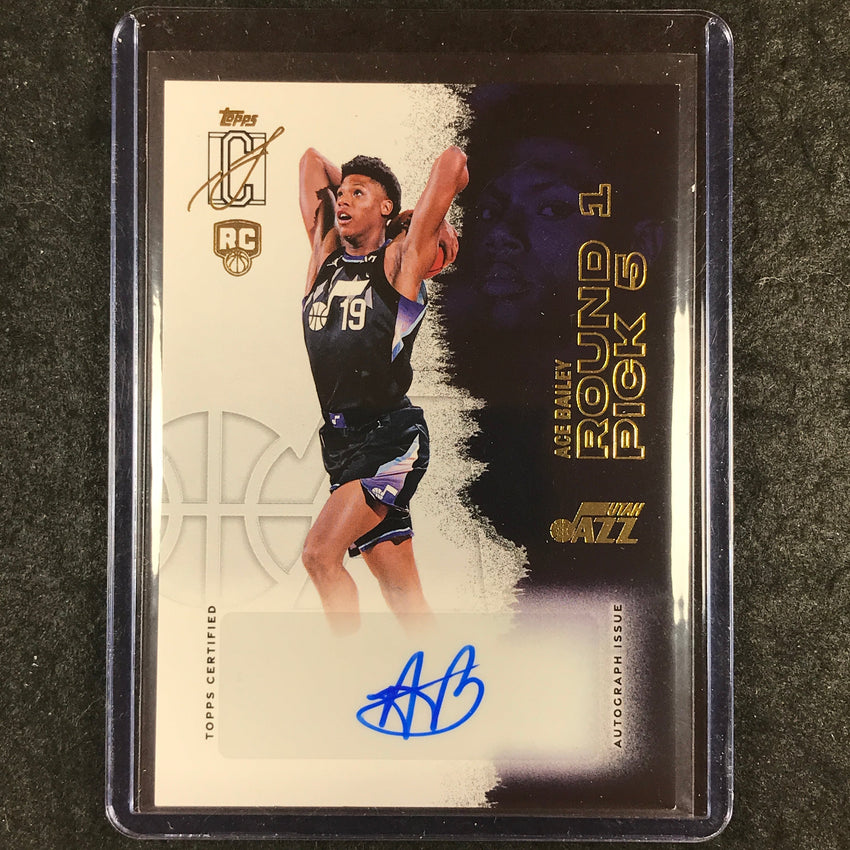 2025-26 Topps Signature Class ACE BAILEY Rookie Class Auto #AB (C)