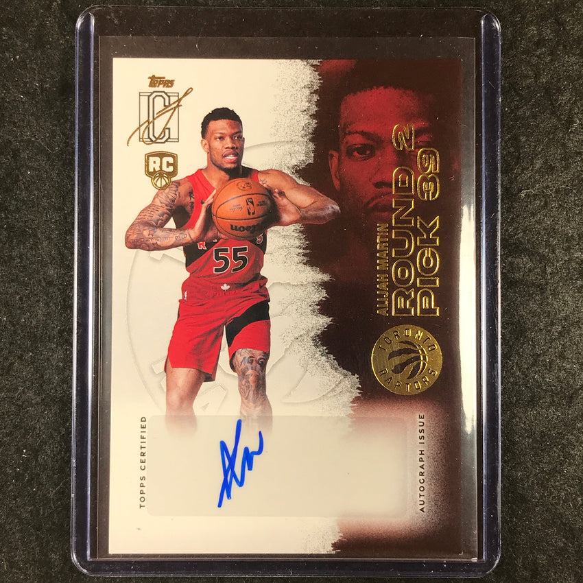 2025-26 Topps Signature Class ALIJAH MARTIN Rookie Class Auto #AM