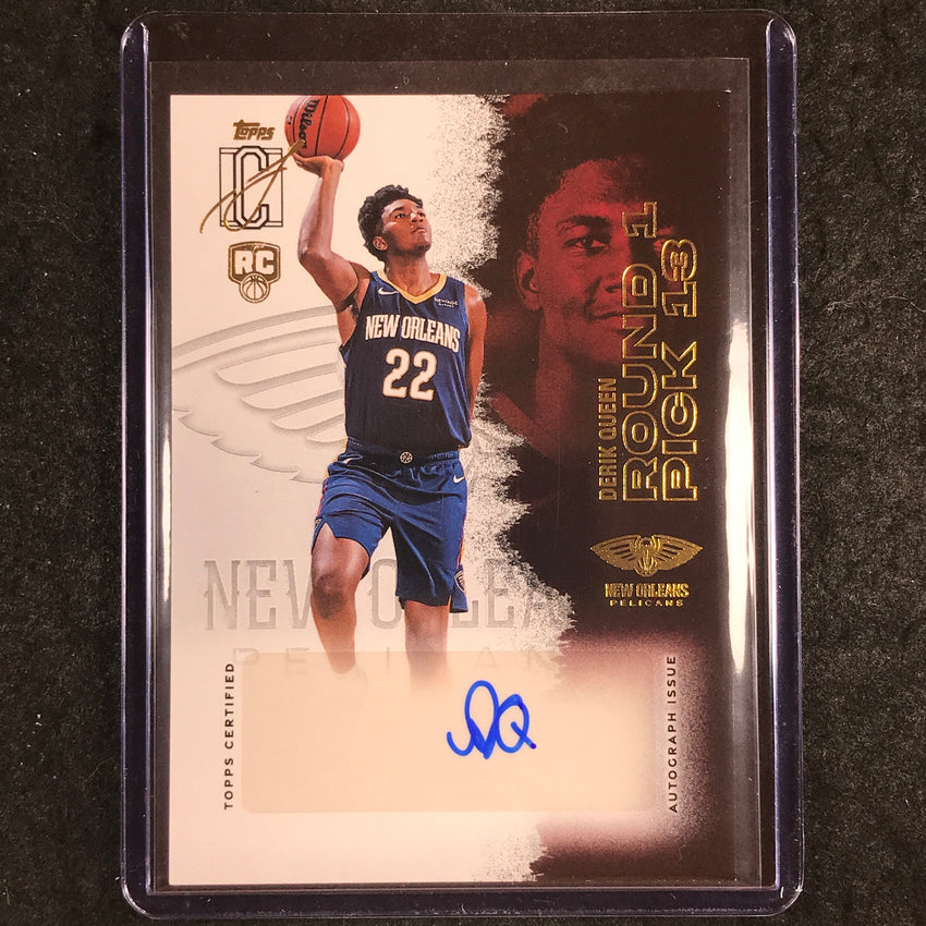2025-26 Topps Signature Class DERIK QUEEN Rookie Class Auto #DQ